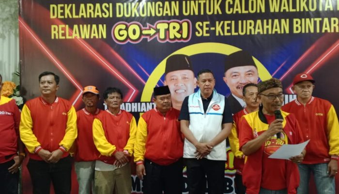 Tri Adhianto Hadiri Deklarasi Warga Bintara, Kota Bekasi