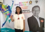 Senam Ceria dan Sembako Murah bersama S.Andyka Ketua DPC Gerindra Jakarta Utara