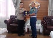 Sinergi Kuat  TNI-POLRI: Kapolres Metro Jakarta Utara Bersilaturahmi Ke Markas PUSPOMAL