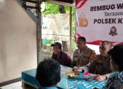Polsek Koja Gelar Rembug Warga dan Sambang Wilayah untuk Tingkatkan Kamtibmas