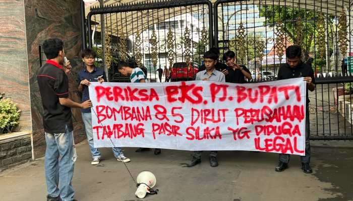 Diduga Loloskan Perizinan Tambang Pasir Silika Ilegal di Bombana, Koalisi Mahasiswa Sultra Serukan Penegakan Hukum Desak Kejagung Periksa Mantan Pj. Bupati dan 5 Dirut Perusahaan