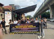 Unras Di Depan Mabes Polri, HP21N : Desak Panggil dan Periksa Direktur PT. Macika Mada Madana