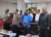 Kapolres Metro Jakarta Utara Kunjungan ke Perayaan Natal Ikatan Keluarga Besar Papua