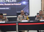 Sepanjang Tahun 2024, Polrestabes Medan Tuntaskan 4.812 Kasus Kriminal Meresahkan 