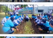 Jalin Kebersamaan, Lanal Bandung Gelar Gowes Bersama dan Penanaman Ketahanan Pangan
