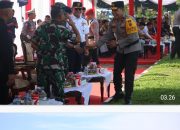 Lantamal I Hadiri Apel Gelar Pasukan Operasi Kepolisian Terpusat “Lilin-Toba 2024”