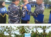 Lanal Bengkulu Tanamkan Cinta Bahari dan Kesiplinan Kepada Mahasiswa Baru Ilmu Kelautan Universitas Bengkulu
