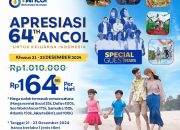 * Peringati Hari Lahir Ancol Ke-64, Ancol Hadirkan ,Program Rekreasi Super Hemat*