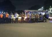 Untuk Mencegah Tawuran Warga Dan Kejahatan Jalanan, Patroli Tiga Pilar Hadir Di Jembatan Menteng Tenggulun