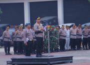 Jelang Ramadan, Polres Metro Bekasi Gelar Apel Pasukan Operasi Keselamatan Jaya 2025
