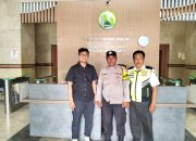 Bhabinkamtibmas Kelurahan Cideng Laksanakan Pengamanan Rencana Aksi Unjuk Rasa di Kantor Dinas Perumahan dan Pemukiman