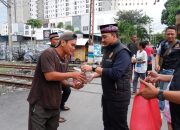 Unit Reskrim Polsek Pademangan Gelar Jumat Berkah