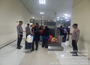 Polres Pelabuhan Tanjung Priok Laksanakan Pengamanan dan Pelayanan Penumpang Kapal KM. Bukit Raya