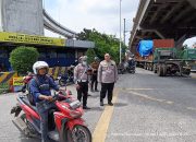 Kapolres Pimpin Patroli dan Pengaturan Lalin Serta Penanganan Kemacetan di Pelabuhan Tanjung Priok