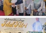 Danlanal dan Forkopimda Bintan Hadiri Open House Bupati Bintan