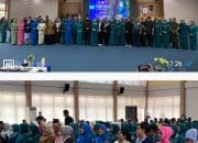 Danlanal Bintan Didampingi Ketua Cabang 5 Korcab IV DJA I Hadiri Pengukuhan dan Pelantikan Pengurus TP PKK Bintan