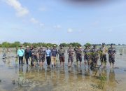 Lanal Bintan Bersama Yayasan Ecology Kepulauan Riau Lakukan Penanaman 50.000 Pohon Mangrove di Berakit