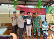 POLSEK CIPUTAT TIMUR KEMBALIKAN MOTOR HASIL KEJAHATAN KEPADA PEMILIKNYA