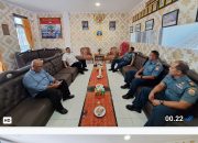 Danlanal Simeulue Sambut Dengan Hangat Kunjungan Kerja Komisi I DPR Aceh Ir. Iskandar di Mako Lanal Simeulue