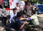 “Polres Pelabuhan Tanjung Priok Gelar Bakti Sosial dan Bakti Kesehatan Sambut Hari Bhayangkara ke-79”