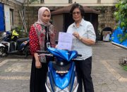 Nasabah BRI KC Puri Niaga Menangkan Hadiah Sepeda Motor dalam Panen Hadiah Simpedes