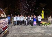 Danlanal Bintan Dampingi Bupati Bintan Berangkatkan Pawai Takbir Idul Adha 1446H/2025