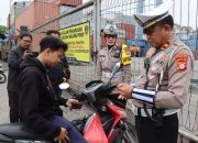“Polres Priok Gelar Operasi Patuh Jaya 2025, Beri Teguran dan Himbauan Pengendara Lalu Lintas”