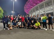 Dukung Work-Life Balance, BRI Kanca Hayam Wuruk Gelar Olahraga Bersama di Istora Senayan