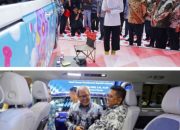 Kolaborasi Seni dan Teknologi, Menperin Agus Gumiwang Kartasasmita dan Gubernur Banten Andra Soni Kunjungi Booth Volkswagen di GIIAS 2025