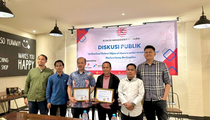 Diskusi Publik Koalisi Mahasiswa Madura: Mendorong Optimalisasi Potensi Migas di Madura yang Beroreantasi Berkeadilan dan Kesejahteraan