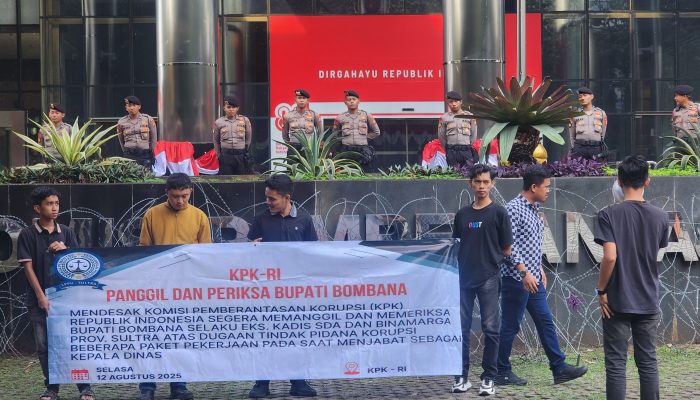 Bupati Bombana BRHD Didemo di KPK, Benarkah Korupsi Miliaran?