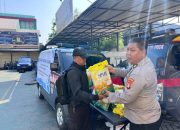 Polres Pelabuhan Tanjung Priok Salurkan 1,5 Ton Beras Lewat Program Gerakan Pangan Murah Bersama Bulog