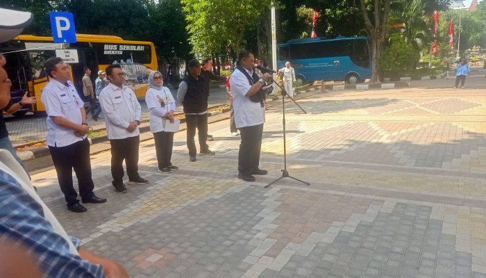 Wakil Wali Kota Jakarta Utara Lepas 150 Santri RQD Untuk Berwisata ke Ancol