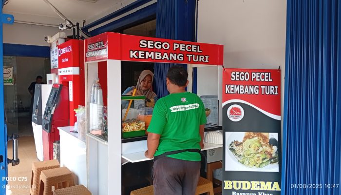Sego Pecel Kembang Turi Hadir Di Naga Swalayan Jatiwaringin