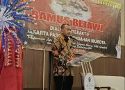Seminar Bamus Betawi Bahas Jakarta Bukan lagi Ibukota