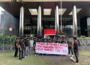 Aksi geruduk KPK  RI, GAPH-SULTRA Soroti Dugaan Penyalahgunaan Dana Desa dan Ilegal Mining di Konawe Utara