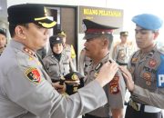 Upacara Kenaikan Pangkat Pengabdian IPDA Prapto Supriyadi di Polres Pelabuhan Tanjung Priok Berlangsung Khidmat”
