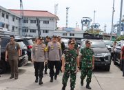 Pengamanan Kunjungan Presiden RI Prabowo Subianto Tinjau Kekuatan Maritim TNI AL dan Anugerahkan Kenaikan Pangkat di Mako Kolinlamil Jakarta”