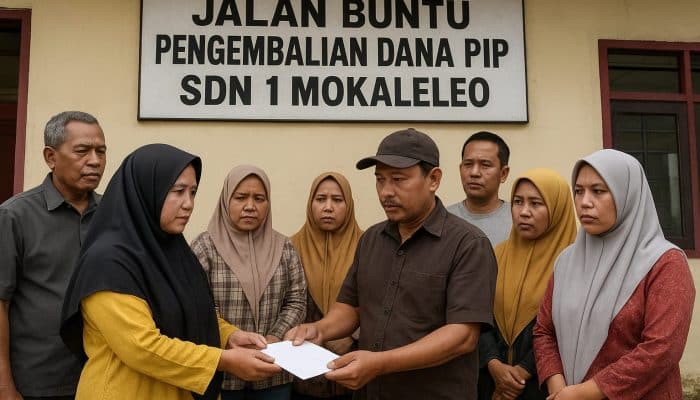 Kasus Dana PIP SDN 1 Mokaleleo Tak Kunjung Selesai: Pengembalian Tertutup, Transparansi Dipertanyakan