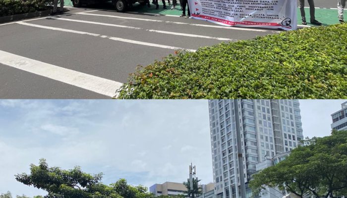 Tuntut Janji Smelter dan Transparansi CSR, Aksi Hima Sultra-Jakarta di Kantor PT SCM Sempat Memanas