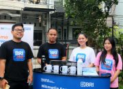 _BRI Jakarta Daan Mogot Hadirkan Open Booth di Acara Senam Bersama_