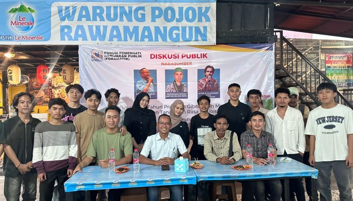 Formatik Gelar Diskusi Publik Refleksi Hari Pahlawan: Praktisi dan Aktivis Muda Soroti Kepemimpinan Prabowo – Gibran